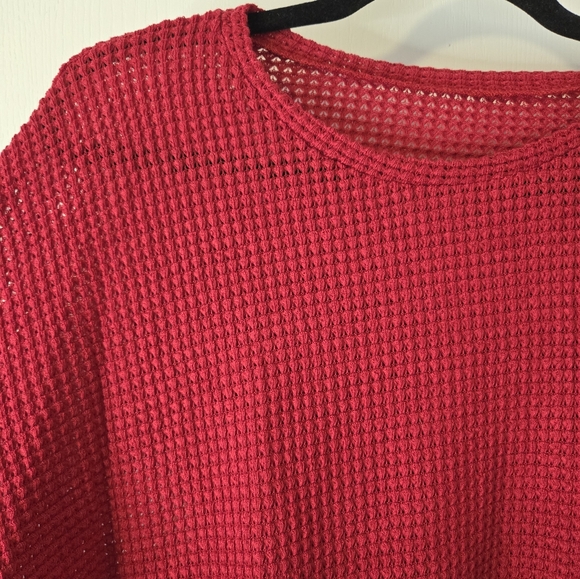 SHEIN red size L lounge set - BNWOT - Picture 2 of 4